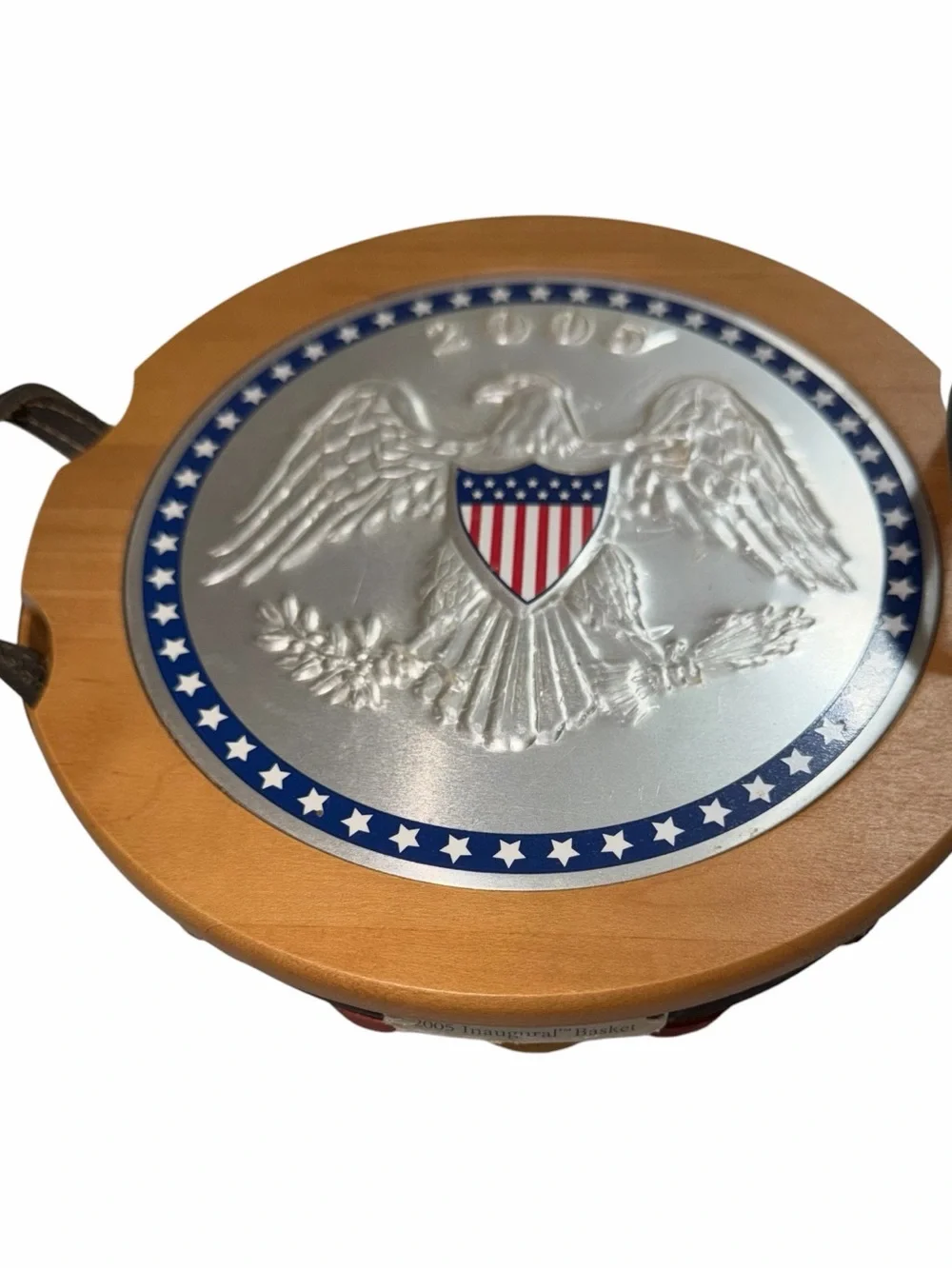 VINTAGE Longaberger 2005 Inaugural Basket
